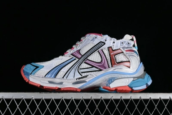 Balenciaga Runner Kith Four Color Retro Casual Shoes - W3RBW2325