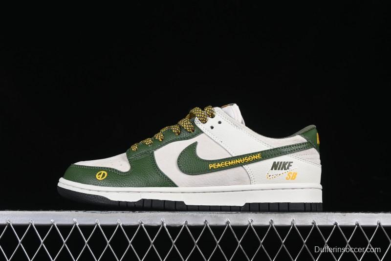 Nike SB Dunk Low Daisy Series Anniversary Customized Low-Top Casual Skate Shoes - DJ2024-072