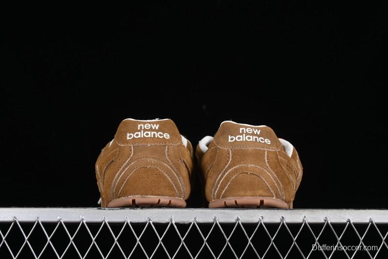 Miu Miu x New Balance 530 Low-Top Retro Running Sneakers with Deconstructed Design - AJD4