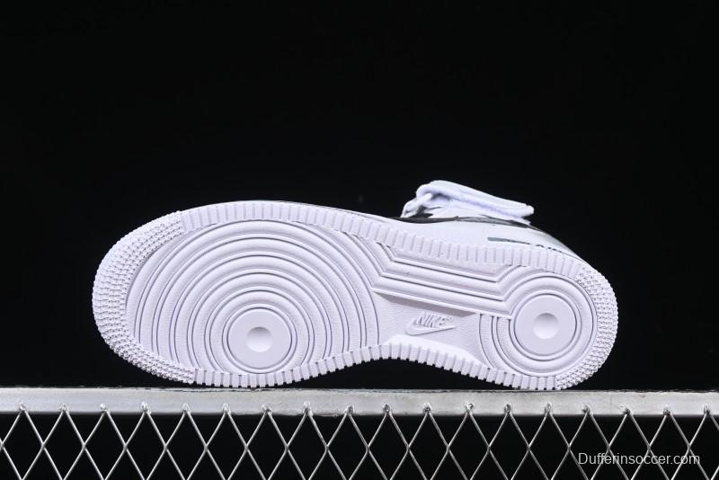 Nike Air Force 1 '07 Mid Custom Print Anime Theme Casual Sneakers - ZH0316-053