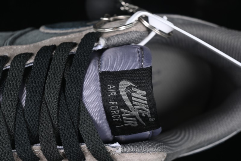 Nike Air Force 1'07 Low "Black Eight" Custom Casual Sneakers for Autumn Winter - YD2425-808