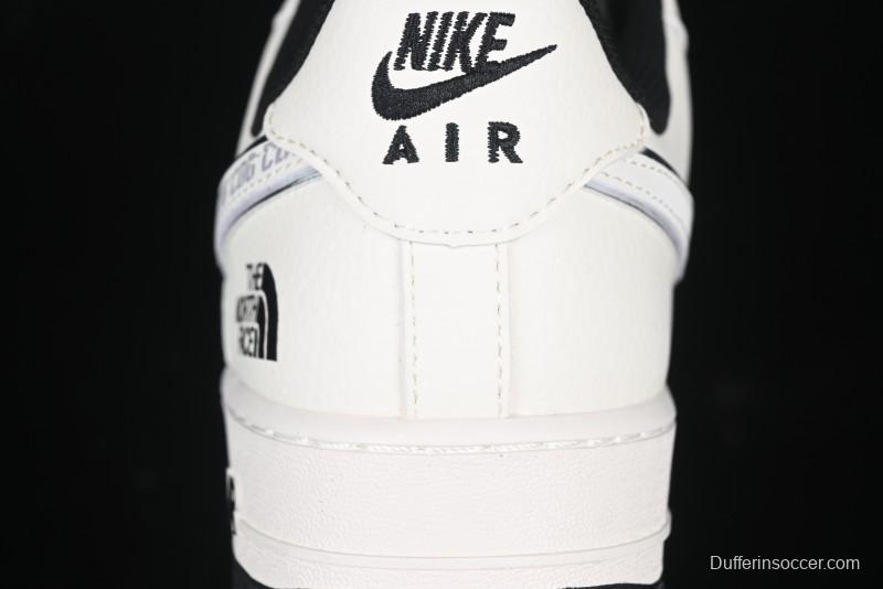 Nike Air Force 1 '07 Low The North Face x CDG Black White Casual Sneakers - BB7518-013