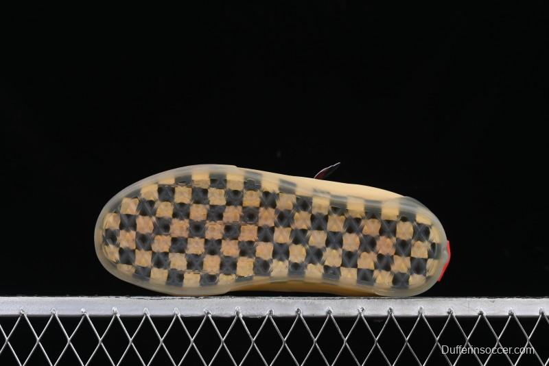 Palm Angels x Vans Sk8-Mid Mid-Top Casual Skate Shoes with Vintage-Inspired Design - VN000CRPGRN