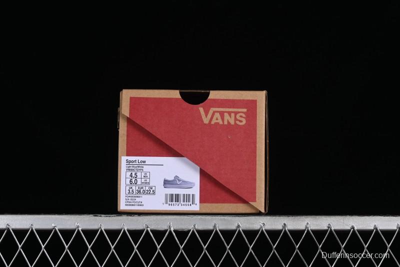 Vans Vault Og Epoch Sport Lx Full Suede Retro Low Top Canvas Vulcanized Shoes - VN000CTDYF5