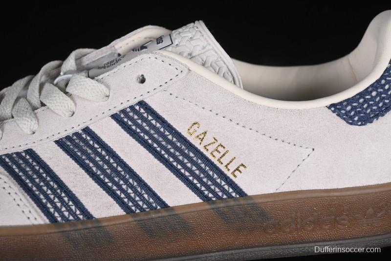 Adidas Originals Gazelle Indoor JR3381 Retro Casual Slip-Resistant Wear-Resistant Low-Top Sneakers