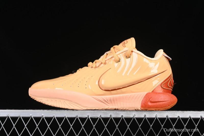 Nike LeBron XXI EP Signature Basketball Shoes with Zoom Air Cushion and Rope Lacing System - FV2346-800