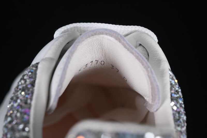 Alexander McQueen Oversized Sneakers with White Crystals - D.E5