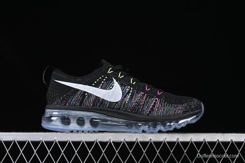 Nike Air Max Flyknit 2014 Running Shoes with Full-Length Air Cushion - 620469-015