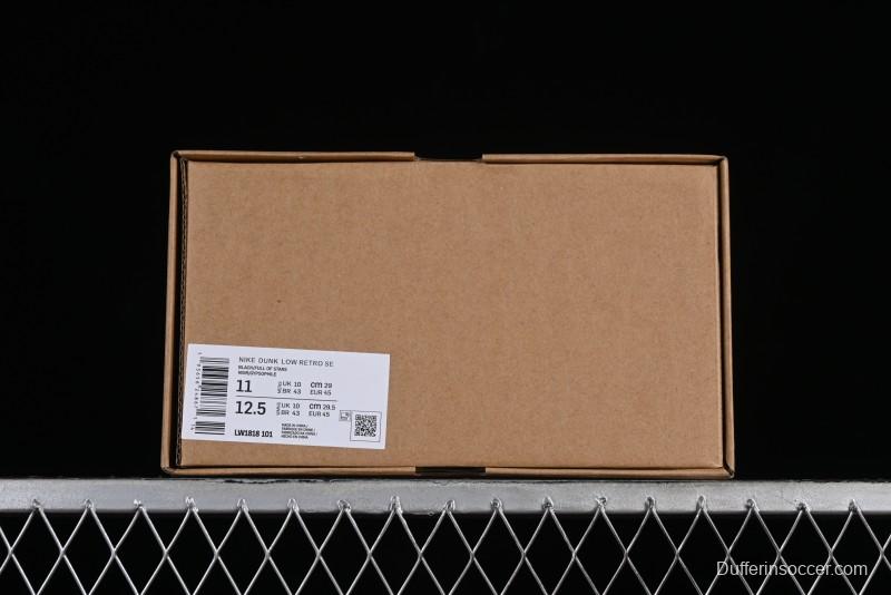 Nike SB Dunk Low Black Starry Sky Anniversary Custom Low-Top Casual Skate Shoes - LW1818-101