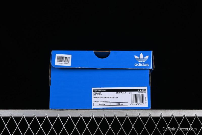 Adidas Wales Bonner Originals Country OG Fashion Casual Skate Shoes - FZ0013