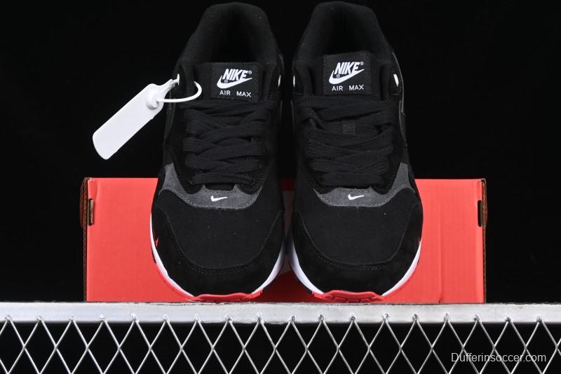 Nike Air Max 1 Retro Running Shoes with Half-Sole Air Cushion - FV6530-002