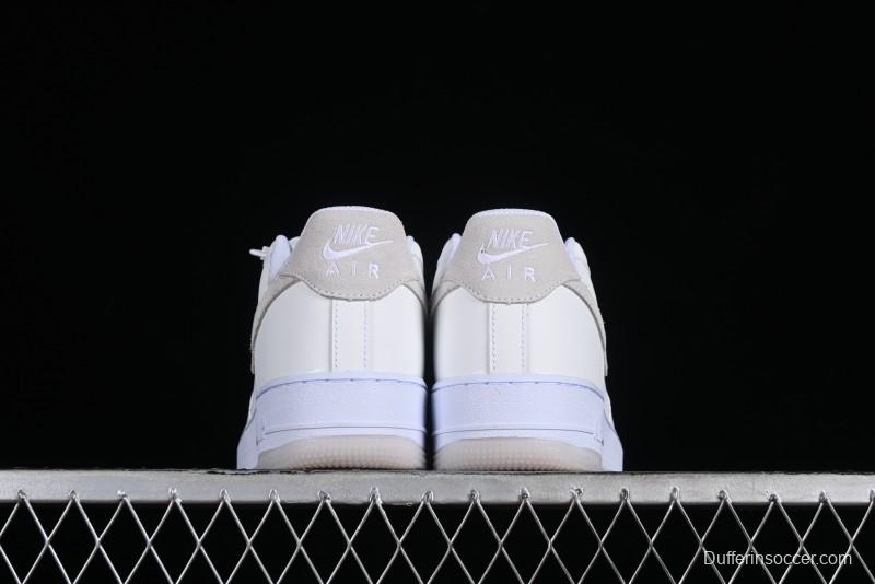 Nike Air Force 1 '07 Low Casual Sneakers with Full-Length Air Cushion - FN5832-100