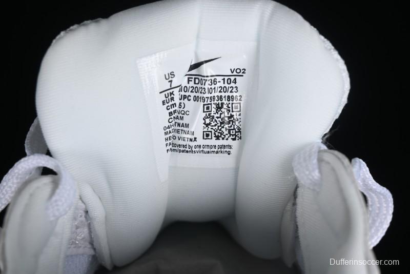 Nike V2K Runtekk 3XL Cushioned Anti-Slip Retro Low-Top Running Shoes - FD0736-104