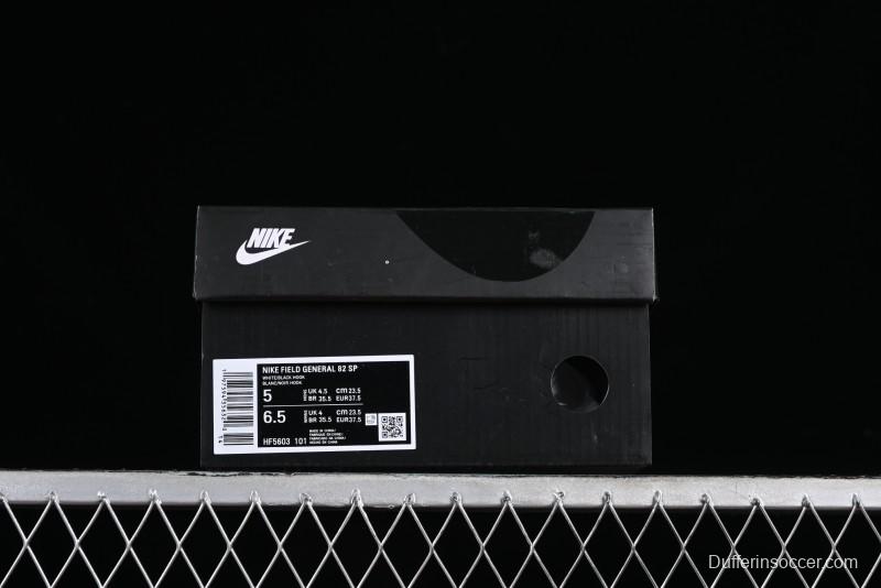 Nike Field General 82 Casual Sneakers with Classic Black and White Colorway - HF5603-101