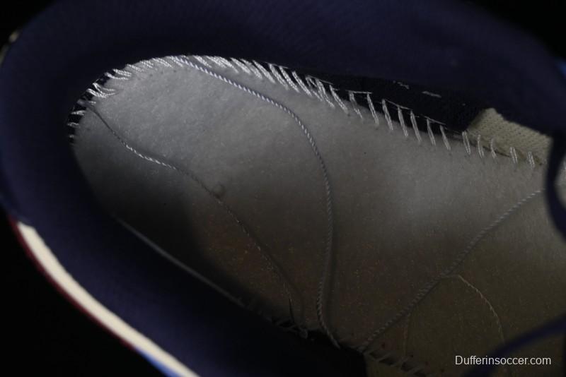 Nike Dunk Low SB Skateboarding Shoes in White Blue Red Colorway - FV8119-161