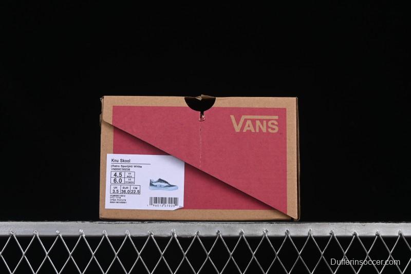 Vans Knu Skool Comfortable Fashion Slip-Resistant Wear-Resistant Low-Top Casual Sneakers - VN000CS0239