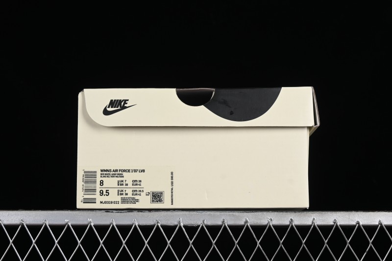 Nike Air Force 1 '07 Low Classic Military Green Mini Swoosh Starry Sky Casual Sneakers - MJ0319-022
