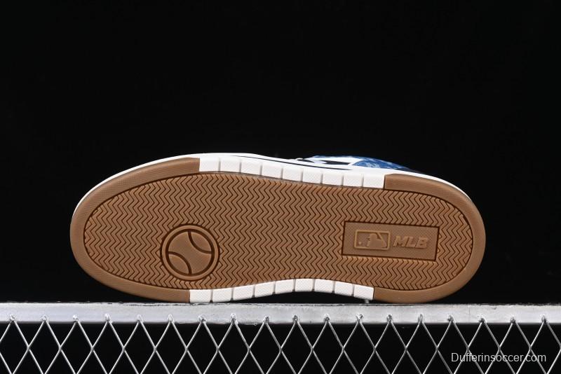 New York Yankees MLB Chunky Liner Lightweight Platform Sneakers with 6cm Height Increase - 3ASXCHL4N50BLS