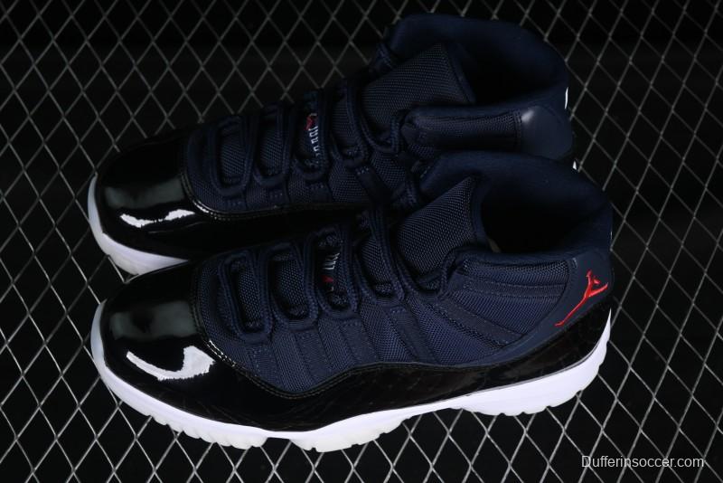 Nike Air Jordan 11 Retro High Navy Blue Basketball Shoes - CT8012-406