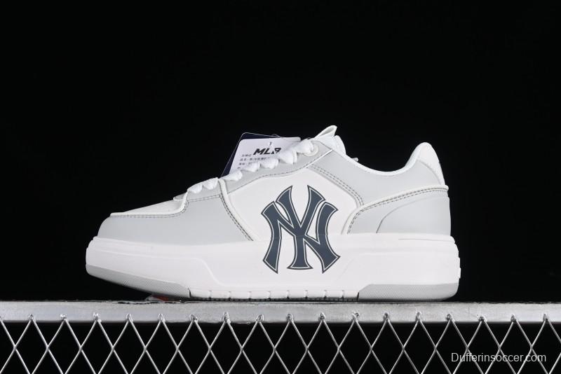 MLB Chunky Liner Basic New York Yankees Height Increasing Thick Sole Casual Sneakers - 3ASXCA12N50GRL