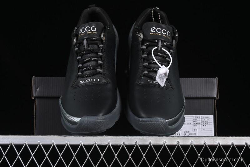 ECCO BIOM C Classic Genuine Leather Breathable Slip-Resistant Running Shoes - 09150451707