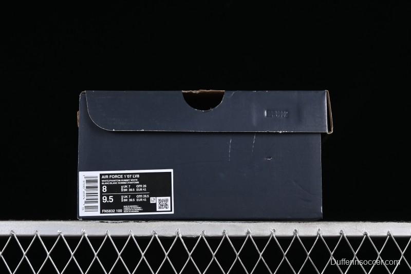 Nike Air Force 1 '07 Low Casual Sneakers with Full-Length Air Cushion - FN5832-100