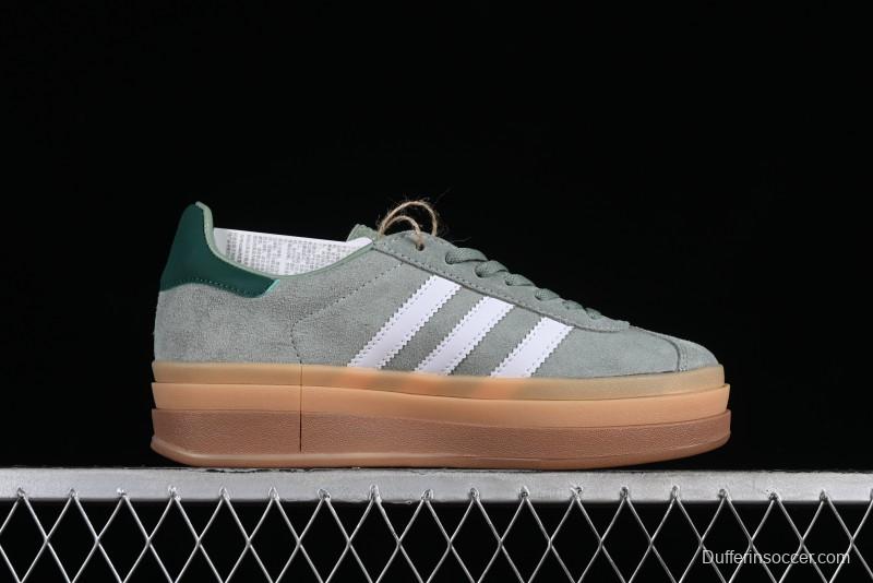 Adidas Originals Gazelle Bold Low-Top Sneakers with Thick Sole for Casual Wear - ID6998