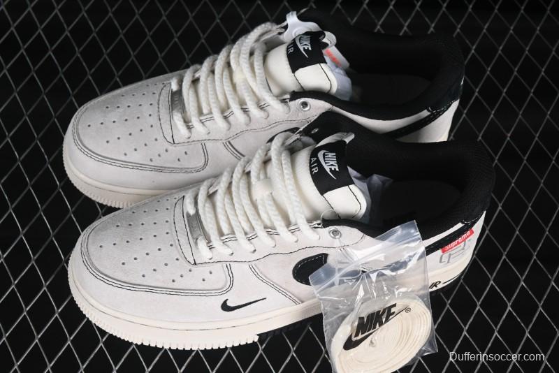 Nike Air Force 1 '07 Low Champion Collaboration Triple Swoosh Low-Top Casual Sneakers - SJ6698-021