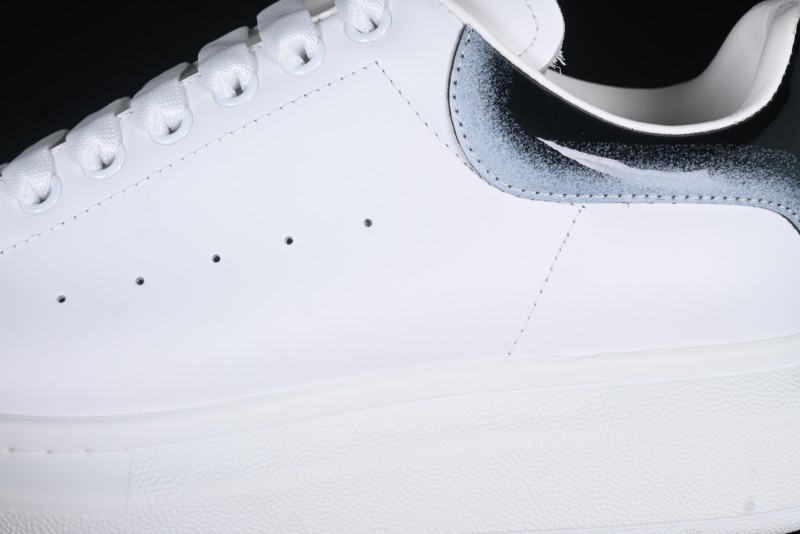 Alexander McQueen Oversized Sneakers with Gradient Black Detailing - D.E5