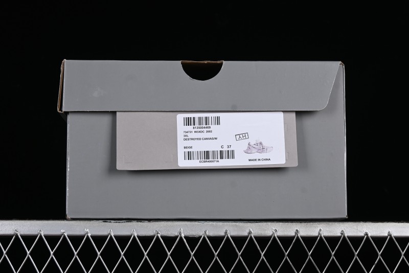 Balenciaga Phantom Sneaker 10th Generation Trend Running Shoes with Transparent Heel Strap - W3XDC2002