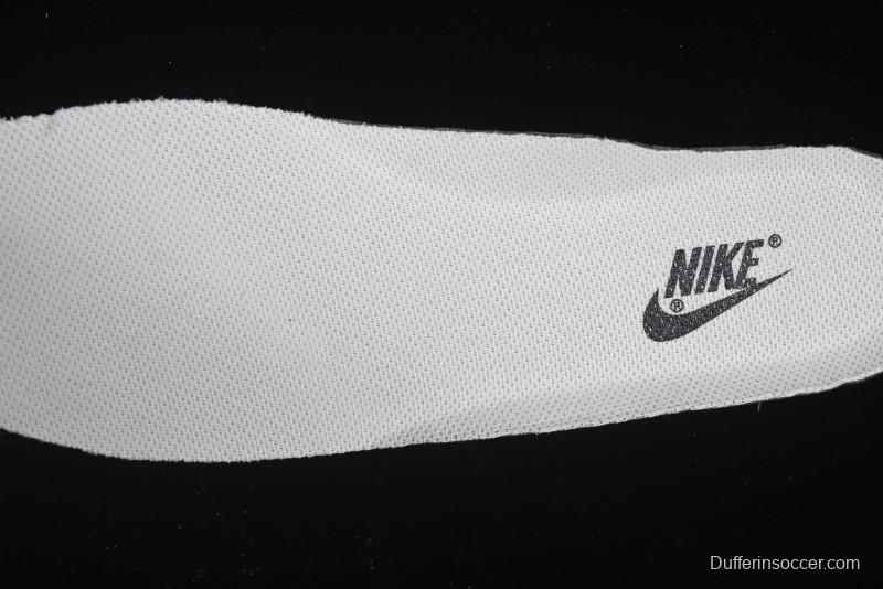 Nike Air Force 1 '07 Low Stussy Collaboration Black Leather Low-Top Casual Sneakers - HH7518-045