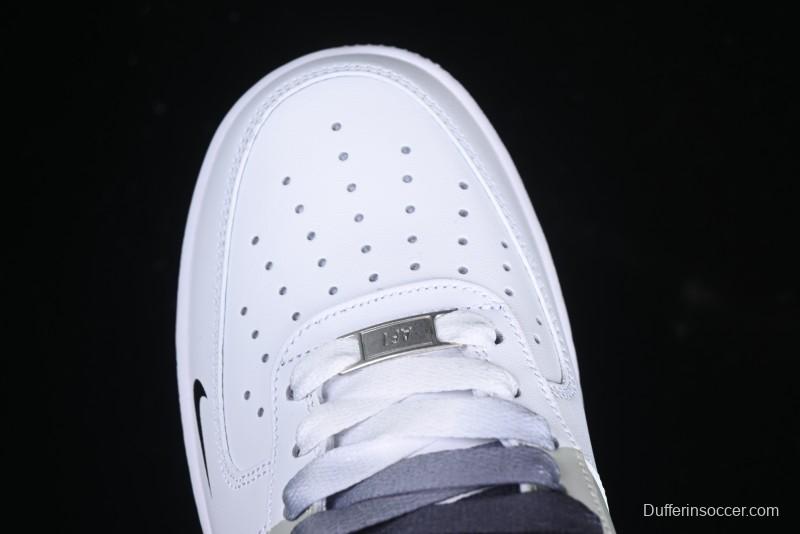 Nike Air Force 1 '07 Low Hand-Painted Broken Hook Casual Sneakers - CV2288-011