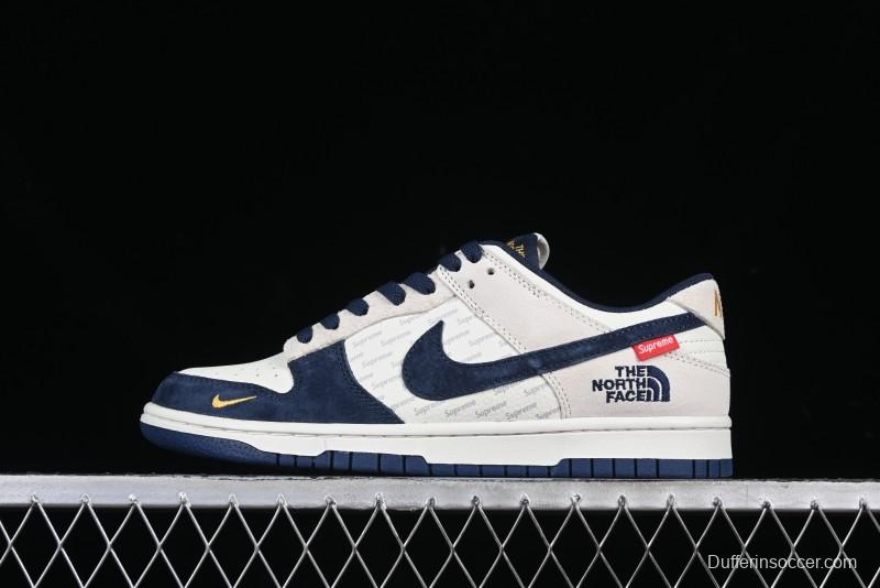 Nike SB Dunk Low The North Face Collaboration Anniversary High-End Custom Low-Top Casual Sneakers - DJ2024-117