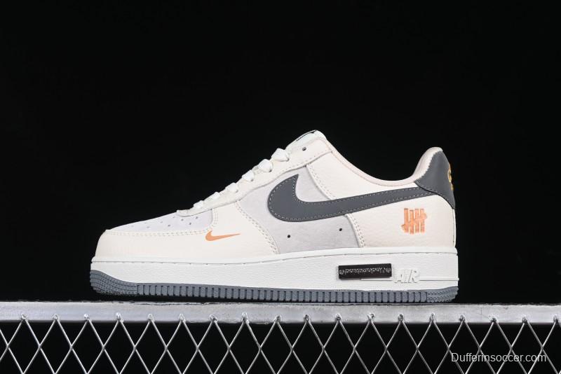 Nike Air Force 1 '07 Low UN Collaboration Beige Grey Metal Tag Casual Sneakers - DF0188-023