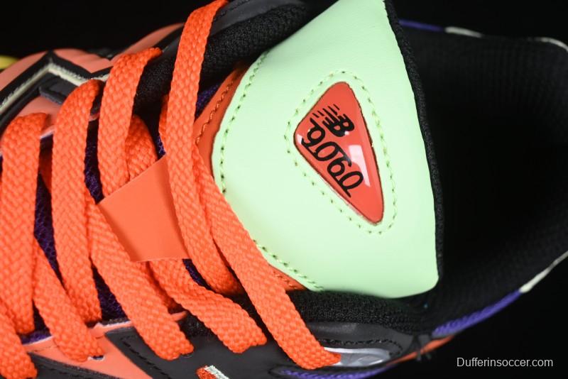 New Balance 9060 Retro Casual Running Sneakers with ABZORB Cushioning Technology - U9060NBX