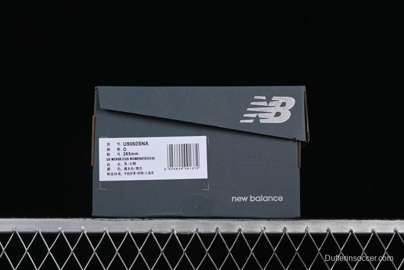New Balance NB9060 Series Retro Casual Running Shoes with ABZORB Cushioning - U9060SNA