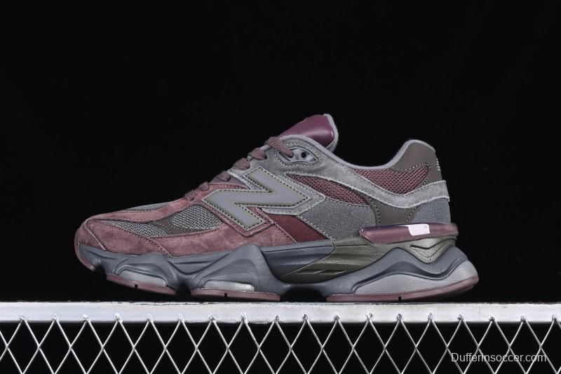 New Balance 9060 Retro Casual Running Sneakers with ABZORB Cushioning Technology - U9060BCG