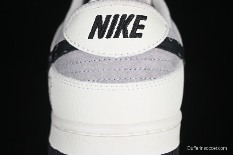 Nike SB Dunk Low Stussy Anniversary Custom Low-Top Casual Skate Shoes - DJ2024-055