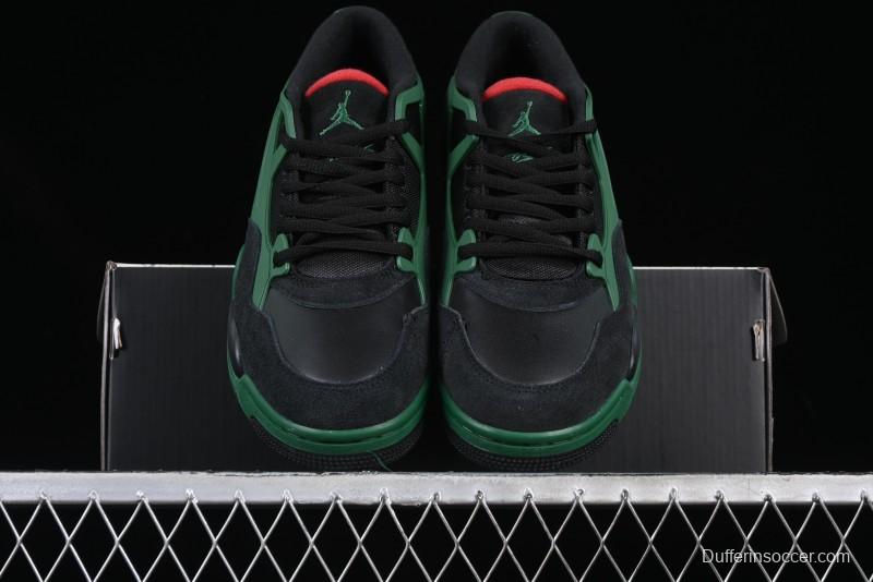 Nike Air Jordan 4 Remastered Sneakers with Textile Mesh Leather and Suede Upper - FQ7939-003