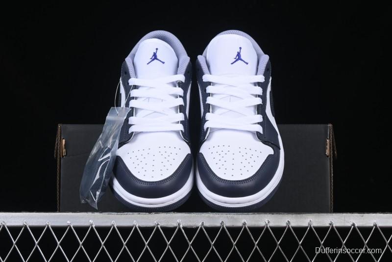 Nike Air Jordan 1 Low AJ1 Haze Purple Casual Sneakers - 553558-145