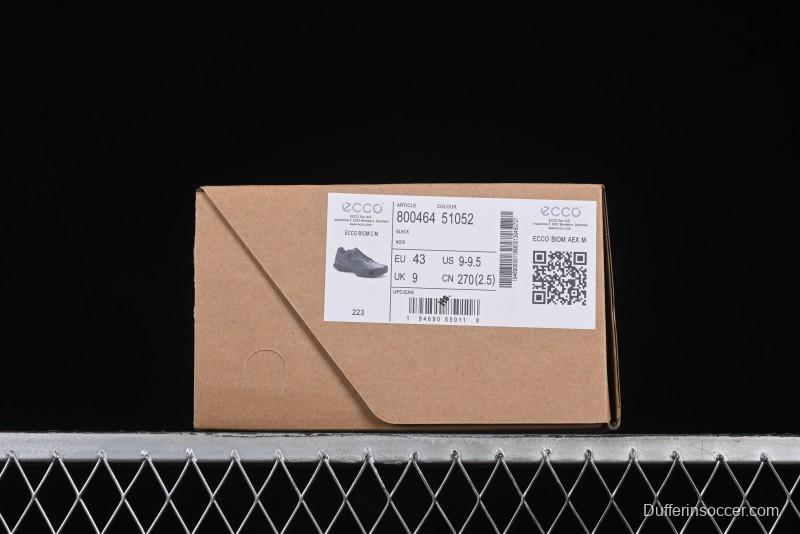 ECCO BIOM C Leather Running Shoes with Anti-Tear Technology and Trendy Color Design - 80046451052