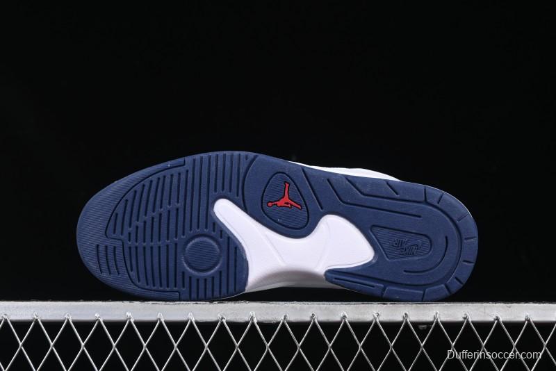 Nike Air Jordan Stadium 90 AJ Casual Sneakers with Midfoot Mesh Panels and Shark Tooth Design - HJ4406-100