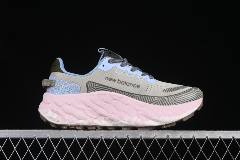 New Balance Fresh Foam X More V3TDS Low-Top Running Shoes with Durable Slip-Resistant Outsole - WTMORUG3