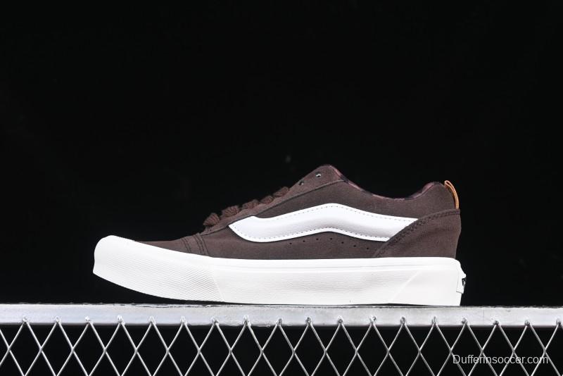 Vans Knu Skool Low Top Retro Casual Vulcanized Sneakers - VN000CS0DFN