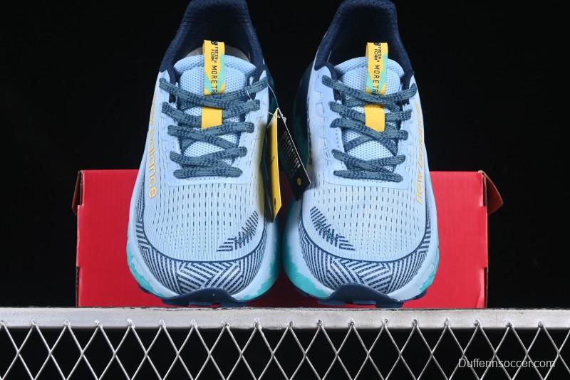 New Balance Fresh Foam X More V3TDS Low-Top Running Shoes with Durable Slip-Resistant Outsole - WTMORAB3