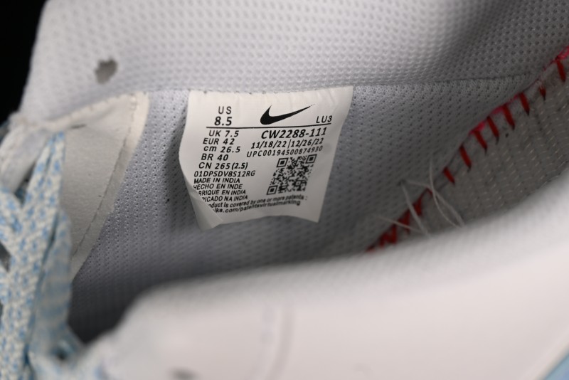 Nike Air Force 1 '07 Low Custom Casual Sneakers - CW2288-111