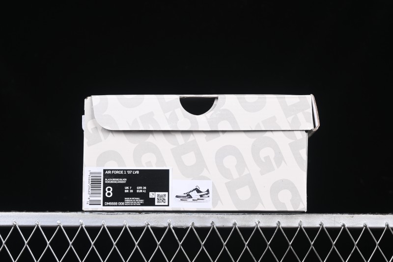 Nike Air Force 1 '07 Low The North Face Collaboration - Leather Graffiti Casual Sneakers - DM6688-008
