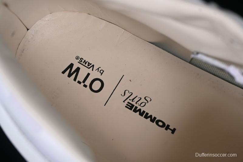 Vans HommeGirls x Sk8-Mid Fashion Casual Mid-Top Suede Skate Shoes with Bold Side Stripes - VN000NBN2VZ