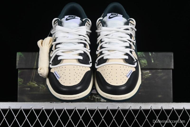 Nike Dunk Low Panda Prank Universe Exploration - Star Trek Mocha SB Strap Low-top Casual Sneakers - FQ8080-133