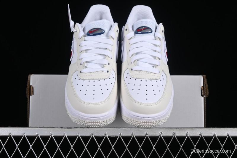 Nike Air Force 1 '07 Low Casual Sneakers with Full-Length Air Cushion - FZ3190-400